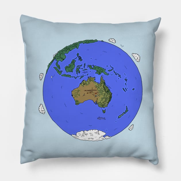 Climate Change Pillow by wanungara