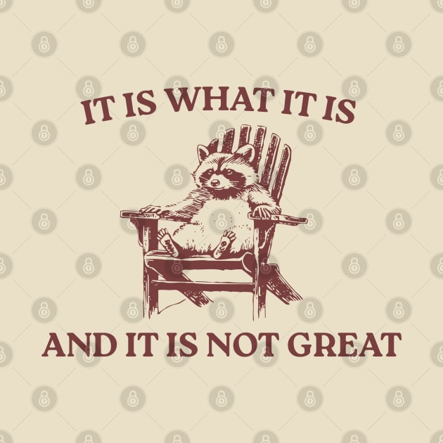 It Is What It Is And It Is Not Great