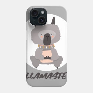 Llama / Yoga Llama / Llamaste / Funny Llama Doing Yoga / Cute Llama / Amazing Yoga Design Phone Case