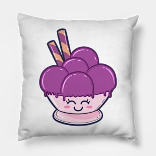 Filipino Ube Ice Cream Pillow