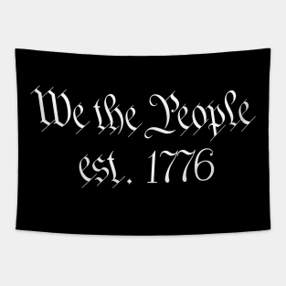 We The People est. 1776 Tapestry