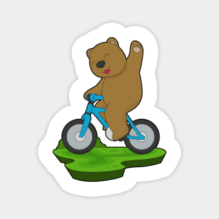 Bear Bicycle Magnet