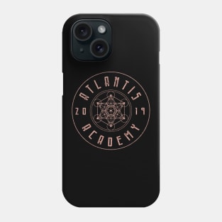 Atlantis Academy Rose Gold Logo Phone Case