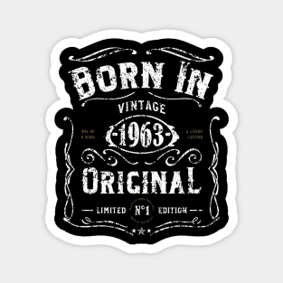 Born In 1963 - 55Th Magnet