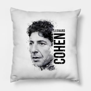 Leonard Cohen Pillow