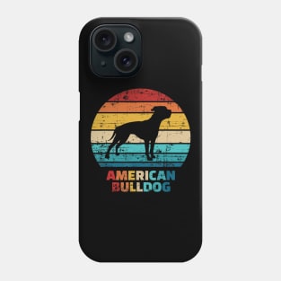 American Bulldog Retro Vintage Phone Case