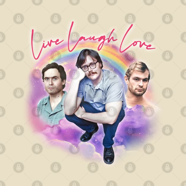 Live - Laugh - Love  𖥔 ࣪ ᥫ᭡ꗃ⋆࣪.  True Crime Fan by DankFutura