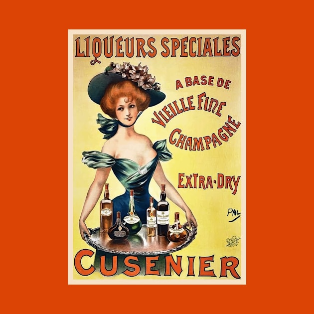 Vintage Provocative Liqueur Waitress by xposedbydesign