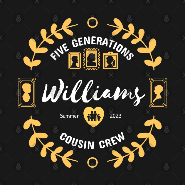 Williams Cousin Crew Family Reunion Summer Vacation by TayaDesign