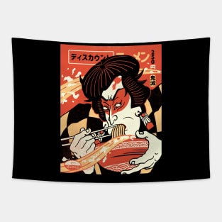 Discount Noodle Gang: Slayer Tanji Tapestry