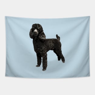 Poodle Black Mini Toy Cutie Tapestry