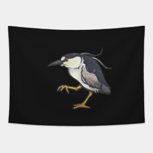 Black-Crowned Night Heron Tapestry