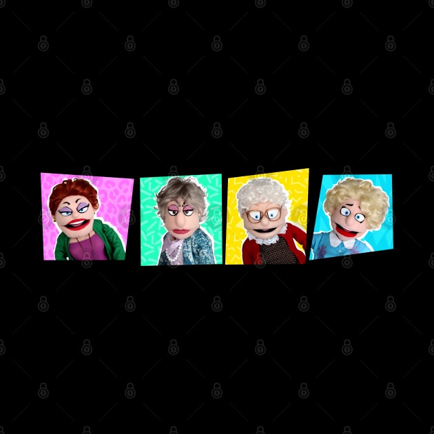 GOLDEN GIRLS SHOW - A PUPPET PARODY SHOWS by pelere iwan