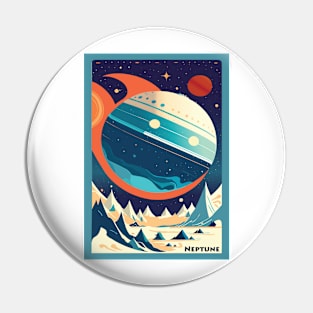 Neptune, Space poster Pin