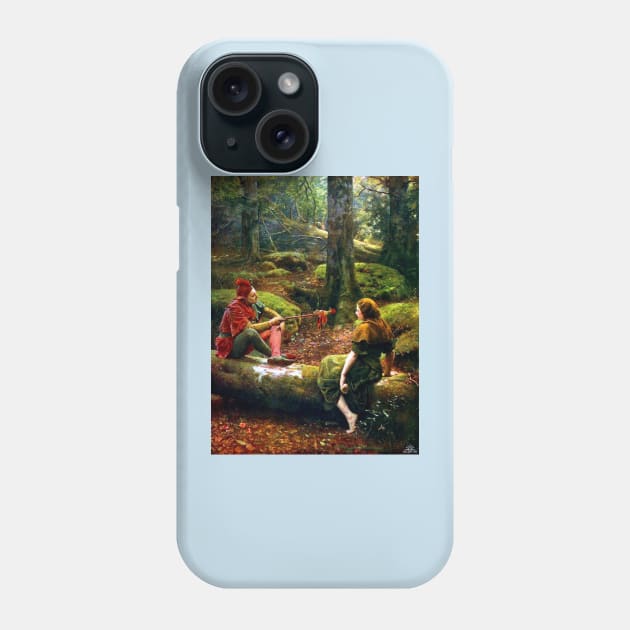 In the Forest of Arden - John Collier Phone Case by forgottenbeauty