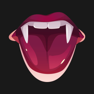 Halloween, Mouth Design T-Shirt