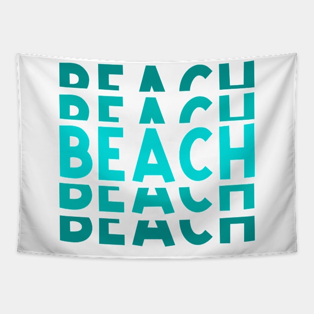 Beach Tapestry by Ombre Dreams