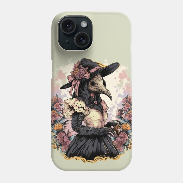 Plague Doctor Lady Phone Case by DarkSideRunners