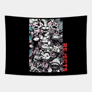 FNAF Rejects - Group Shot Tapestry