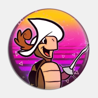 Cartoon Turtle Pin