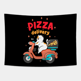 Pizza Delivery Tapestry