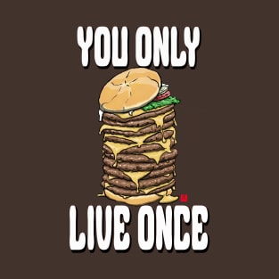 YOLO Burger T-Shirt