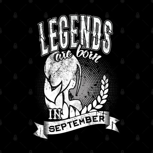 Legends Are Born In September by EddieBalevo