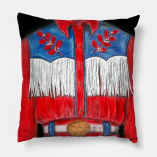 Calgary Olympics dress Pillow