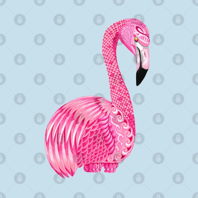 Pink Flamingo Totem Animal by FreeSpiritMeg