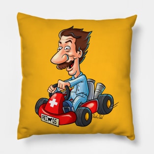 Rezzonico Road Racing T-shirt Pillow