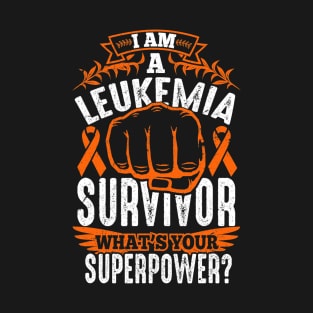 Leukemia Cancer Survivor Awareness Ribbon T-Shirt
