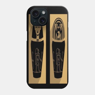 Sarcophagus God Quad Phone Case