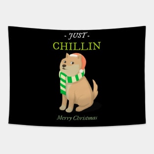 Pet Christmas Tapestry