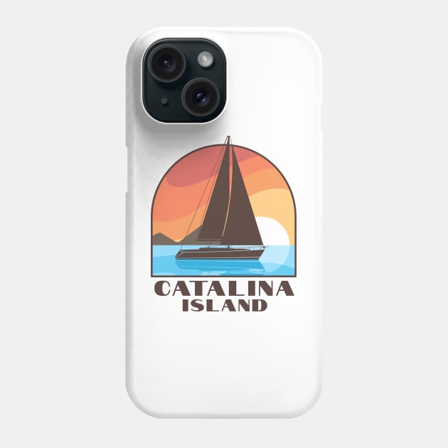 Catalina Island Phone Case by TravelBadge