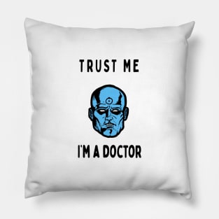 Trust me I'm a doctor; Manhattan Pillow