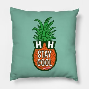 Mr Pineapple Tropical Pillow