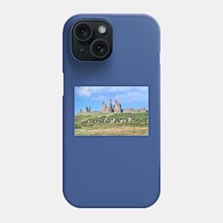 Majestic Ruins of Dunstanburgh Castle in Northumberland Phone Case