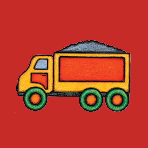 dump truck by Parakeet Moon