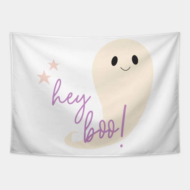 Hey Boo 2 Tapestry by littlemoondance