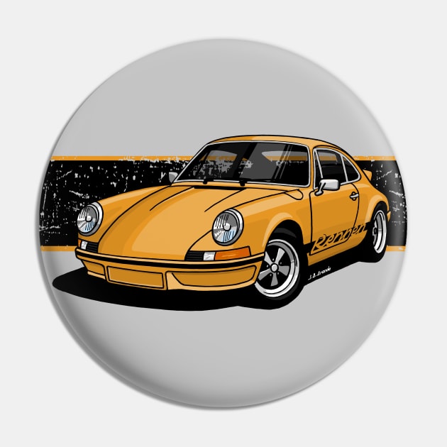 Drawing of the classic german sporst car Pin by jaagdesign