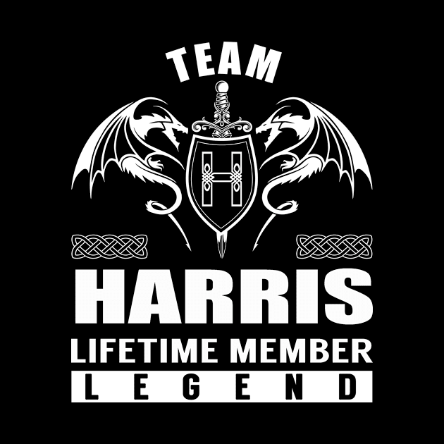 Team HARRIS Lifetime Member Legend by Lizeth