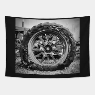 Flat tire Tapestry