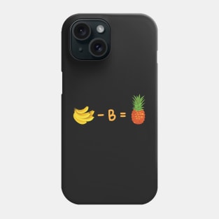 Bananas Pineapple Equation Phone Case