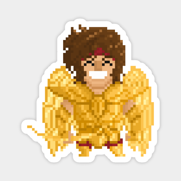 8bit Gamer Saint Seiya Sagittarius Magnet by YayPixel