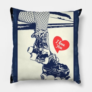 Roller Skate Love Pillow