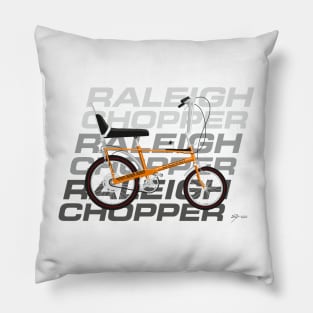 Raleigh Chopper Grey Shade Mk1 Pillow