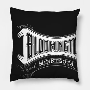 Vintage Bloomington, MN Pillow