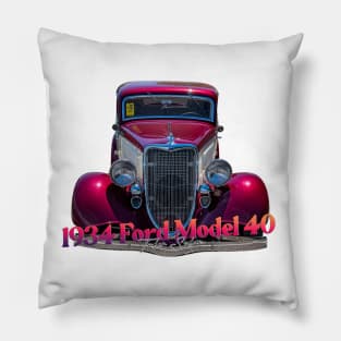 1934 Ford Model 40 Tudor Sedan Pillow