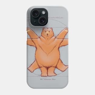 Vitruvian Bear Phone Case