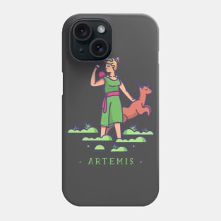 Artemis Greek Mythology Phone Case